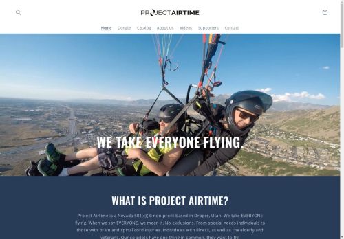 Project Airtime Home Page